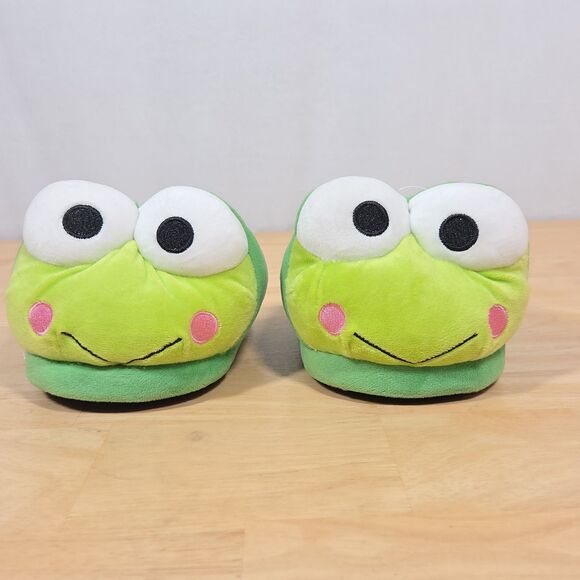 Keroppi Slippers Forever 21 Sanrio Collab 2022 Hello Kitty and Friends - Picture 1 of 7